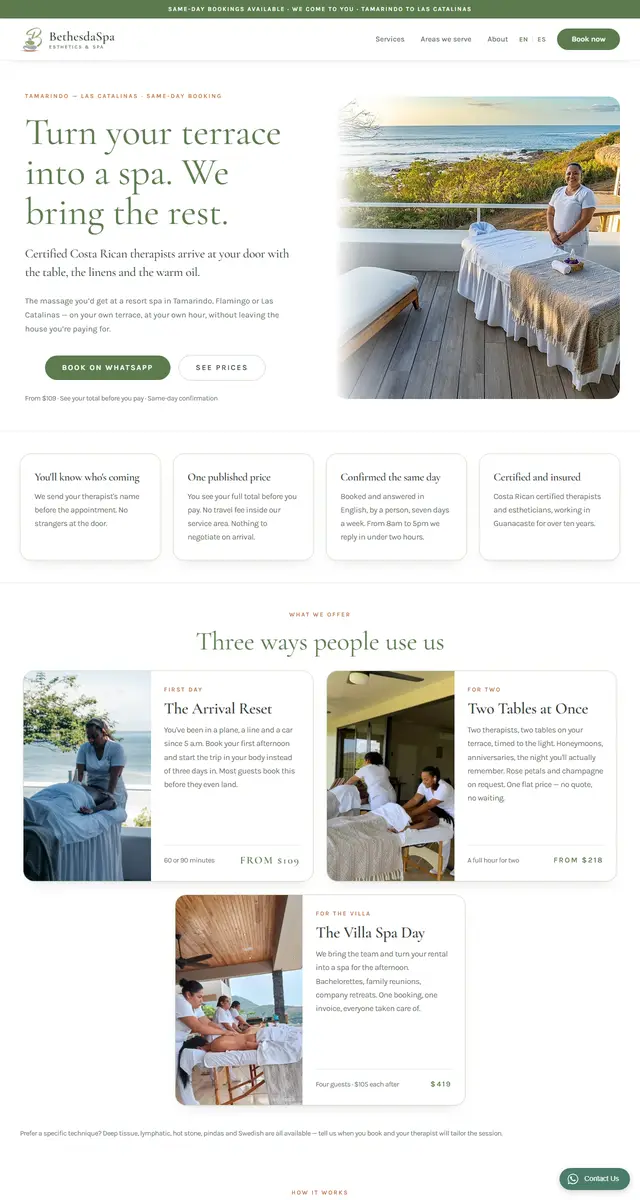 Sitio de Bethesda Spa